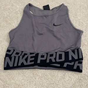 Nike dri-fit crop top
